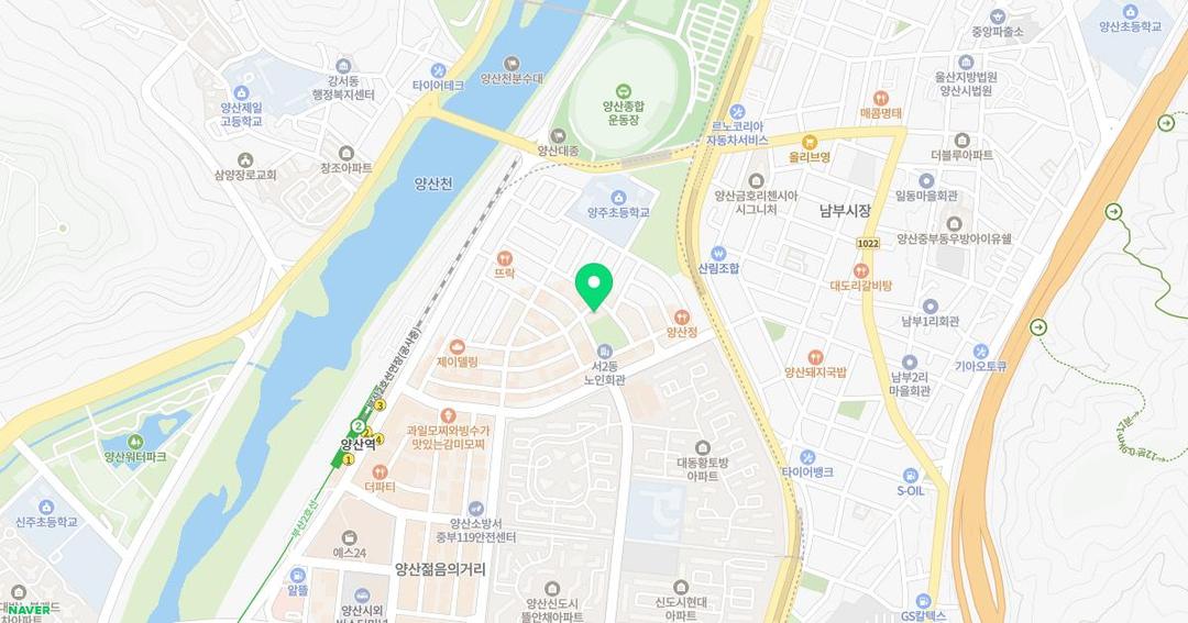 자연유치원 위치 지도