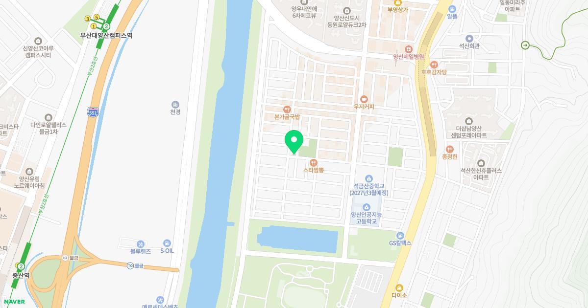 국제사바나유치원 위치 지도