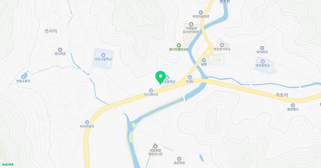 연초초등학교병설유치원 위치 지도