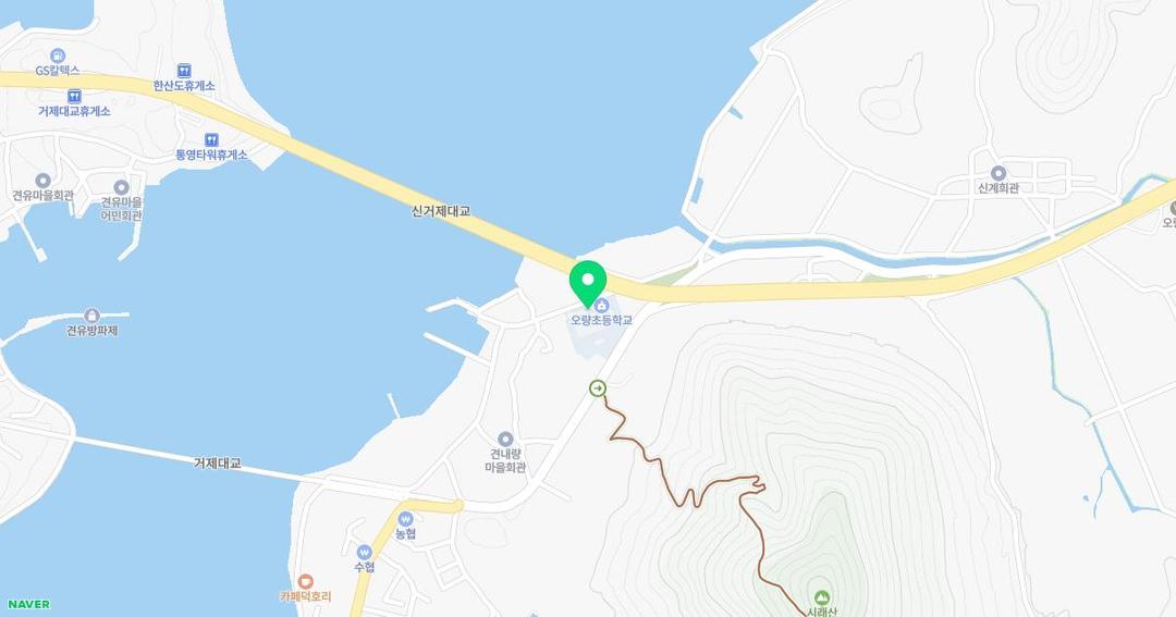 오량초등학교병설유치원 위치 지도
