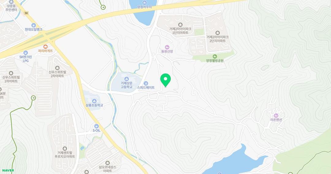 해달별유치원 위치 지도