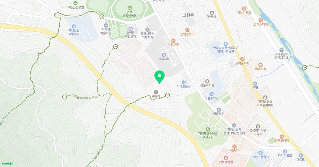 동그라미유치원 위치 지도