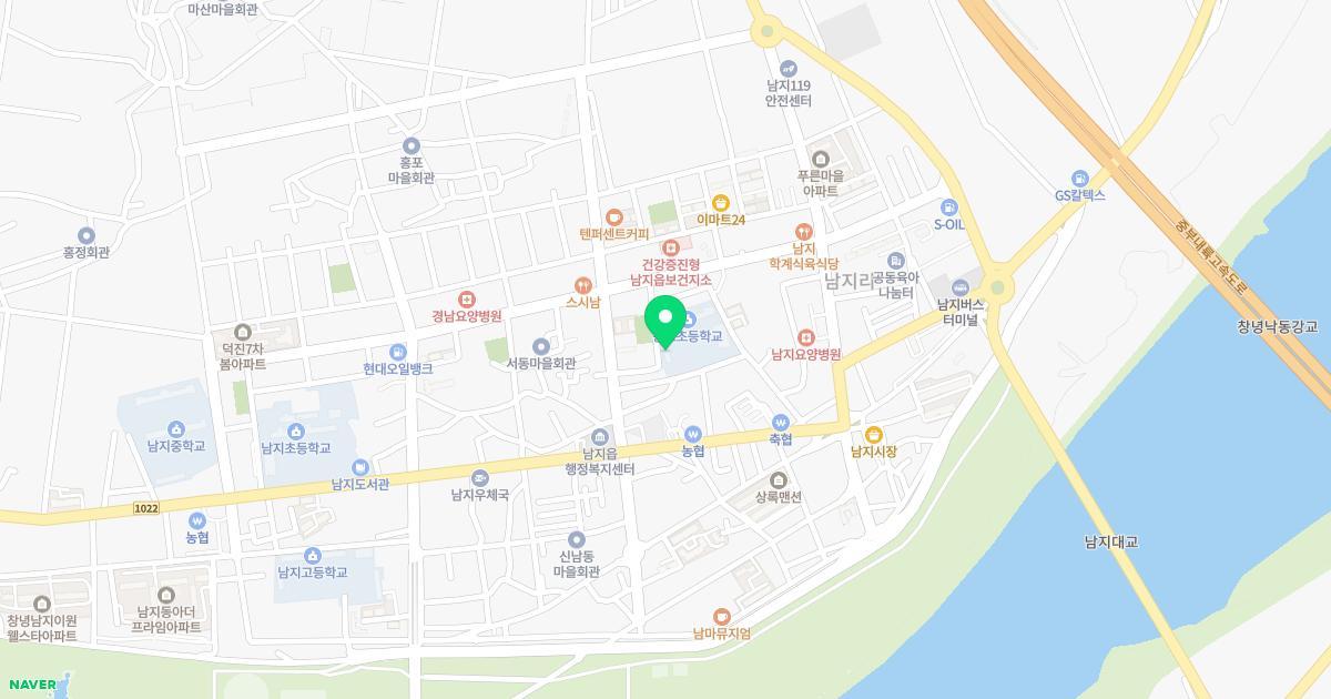 동포초등학교병설유치원 위치 지도