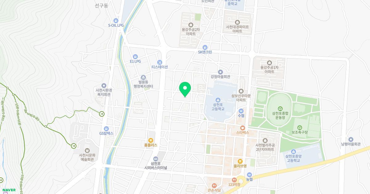 꽃나라유치원 위치 지도