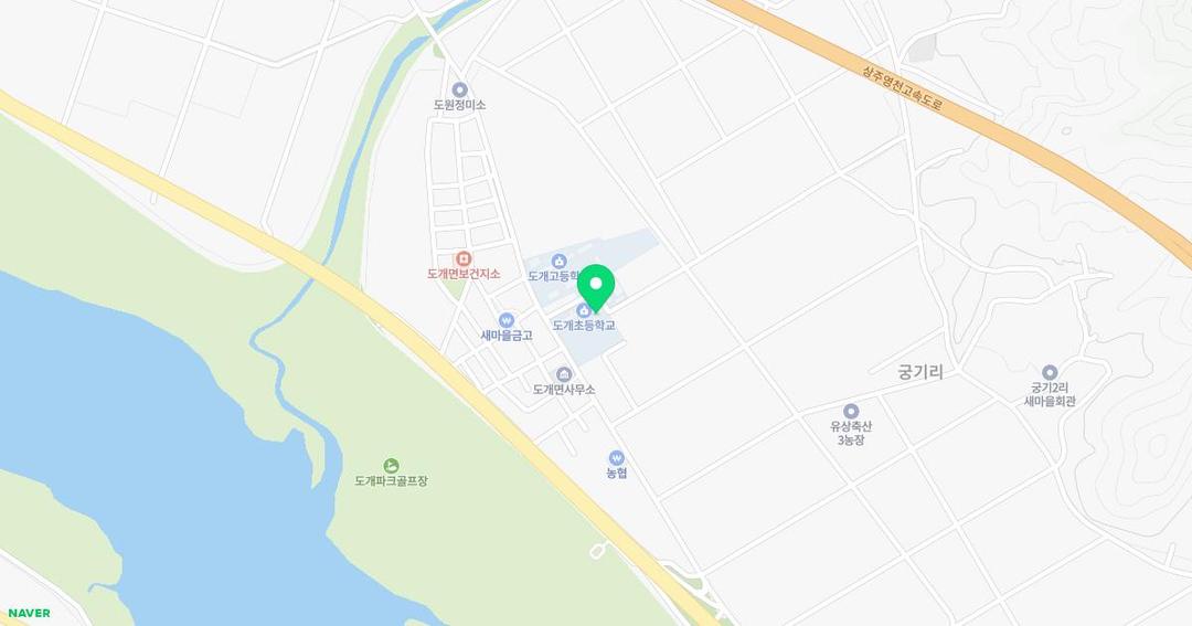 도개초등학교병설유치원 위치 지도