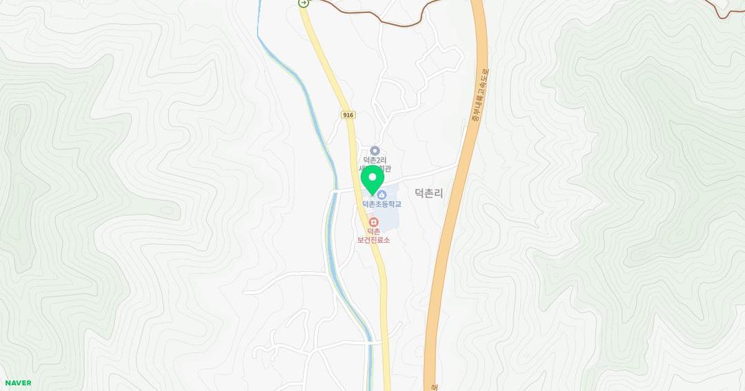 덕촌초등학교병설유치원 위치 지도