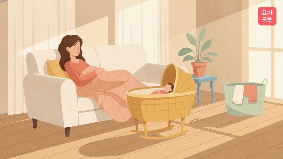 산후 피로 어떻게 버텨요? 아기 잘 때 자라는 말이 진짜인 이유