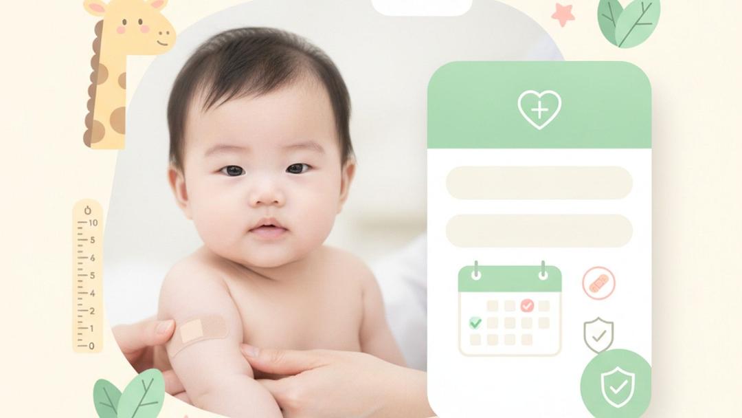 예방접종 언제 뭘 맞아야 할까? 질병관리청 기준 예방접종 일정 계산기 사용법
