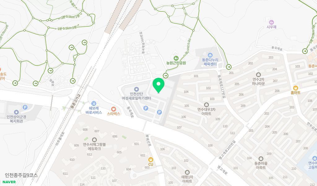 여성의광장어린이집 위치 지도