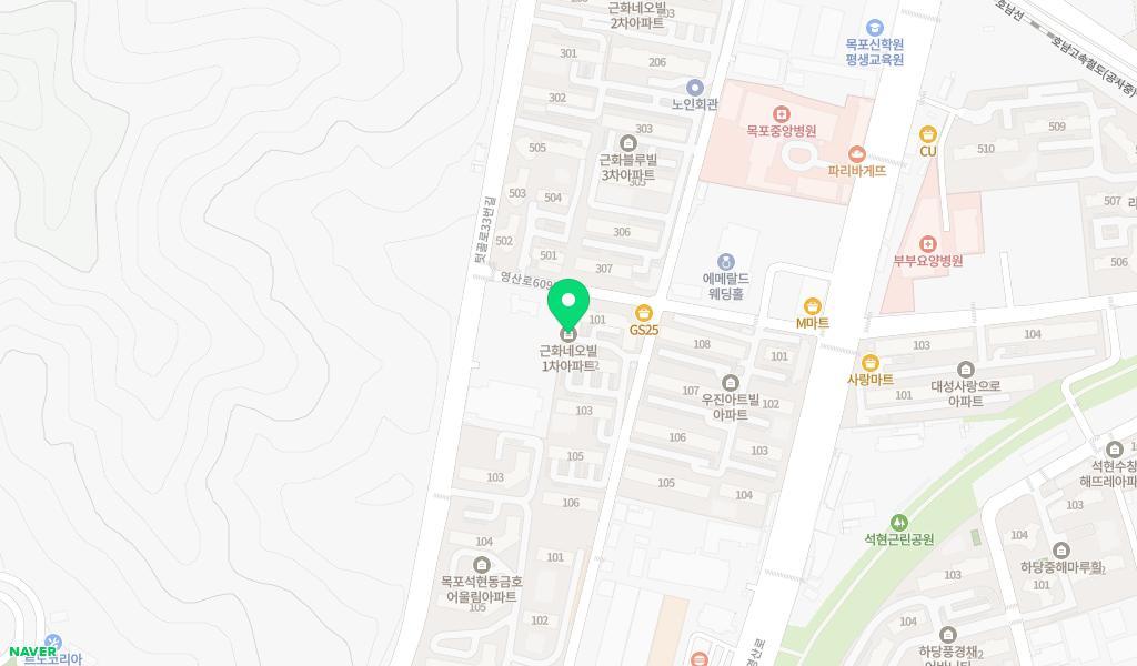 그린영재어린이집 위치 지도