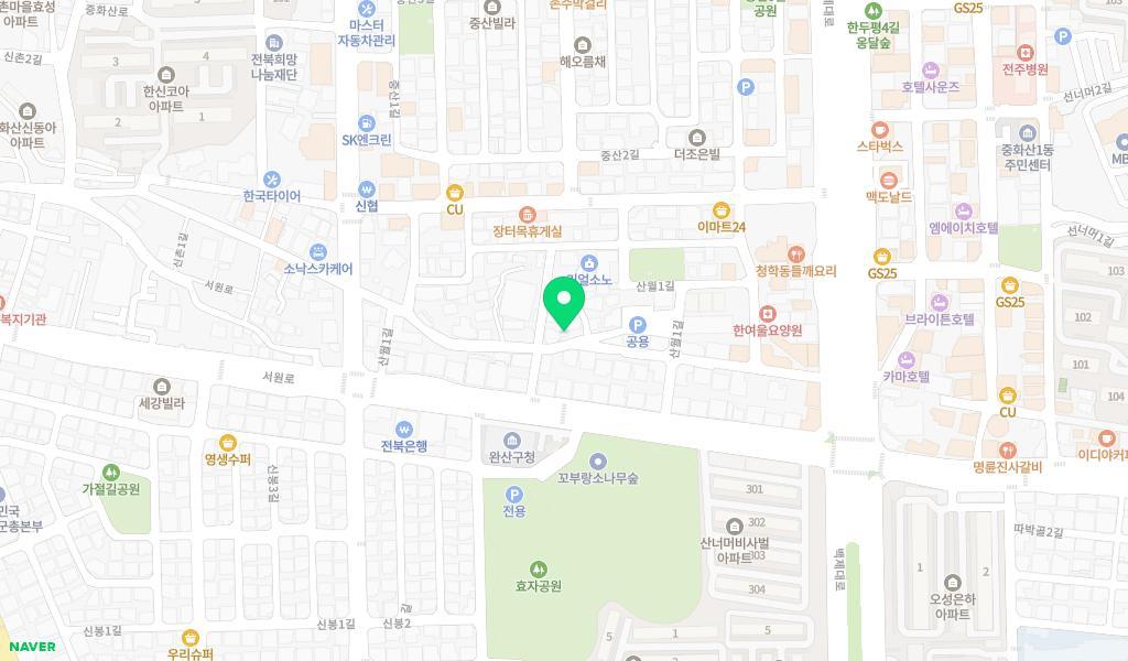 우리들어린이집 위치 지도