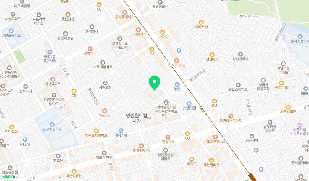 햇님어린이집 위치 지도