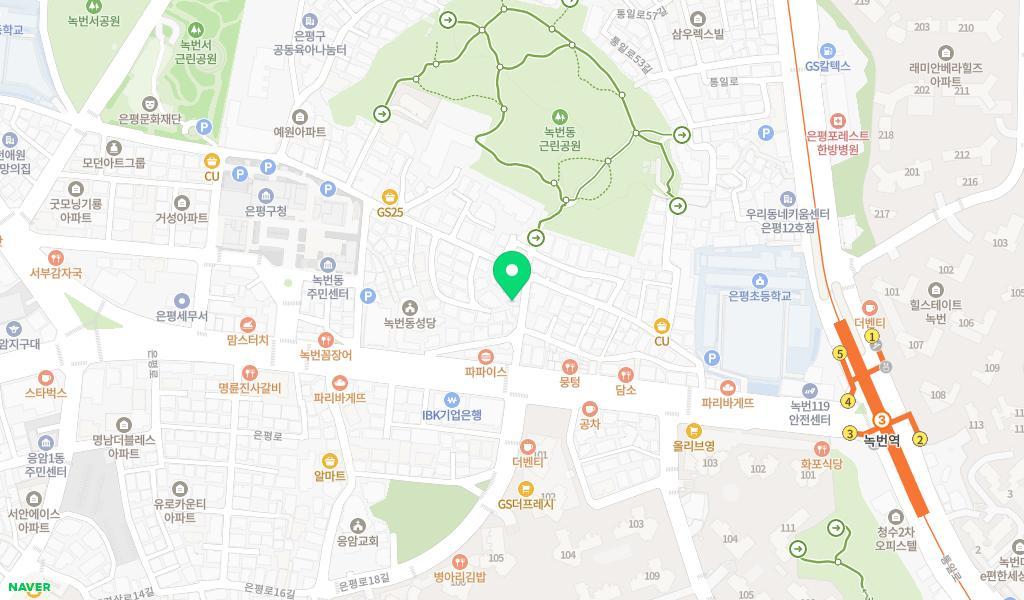 리라어린이집 위치 지도