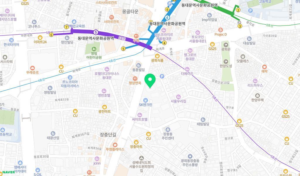 경동어린이집 위치 지도