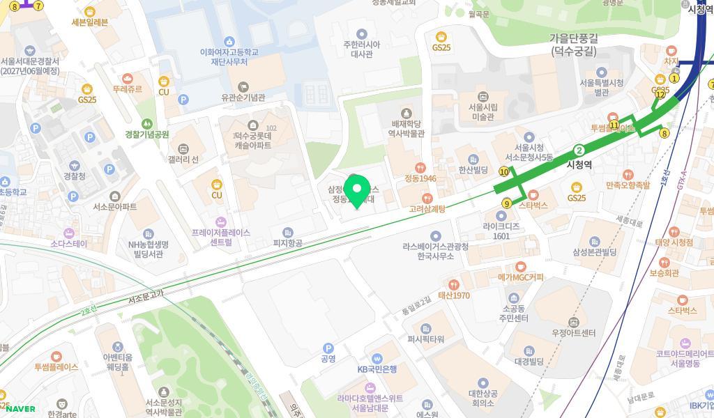 메리츠 어린이집 위치 지도