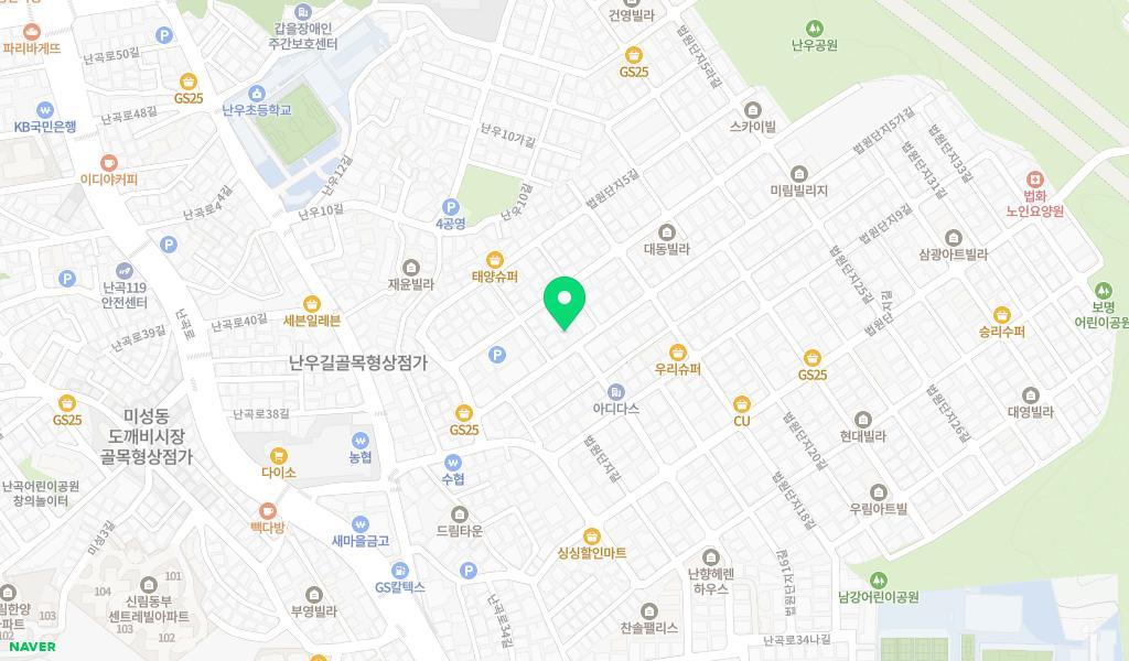 크레용어린이집 위치 지도