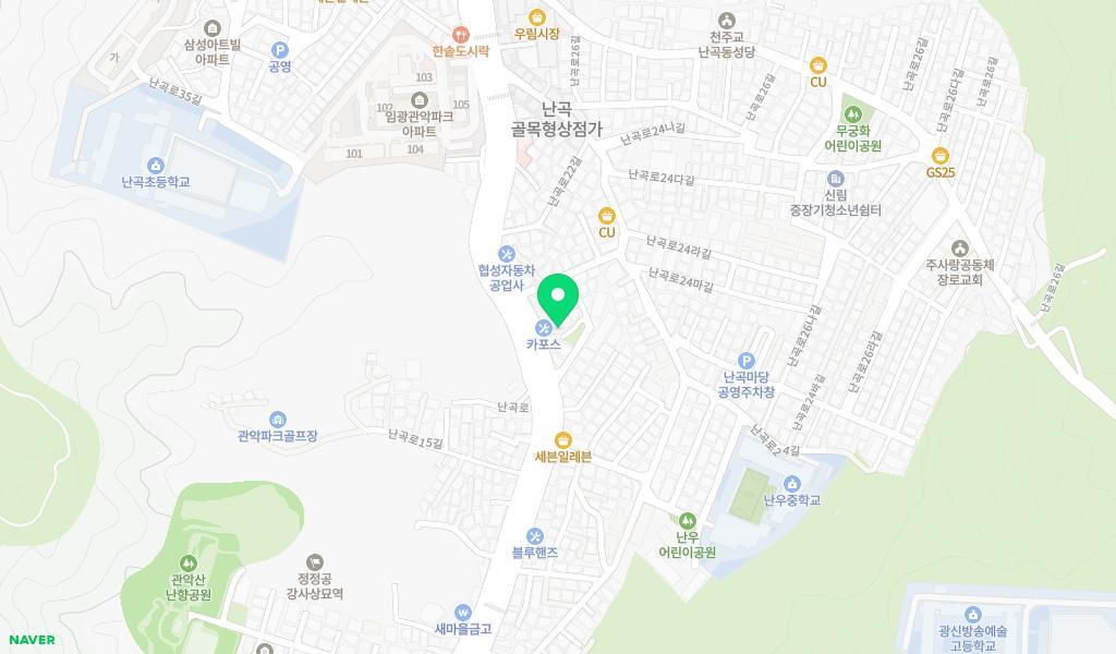 오성어린이집 위치 지도