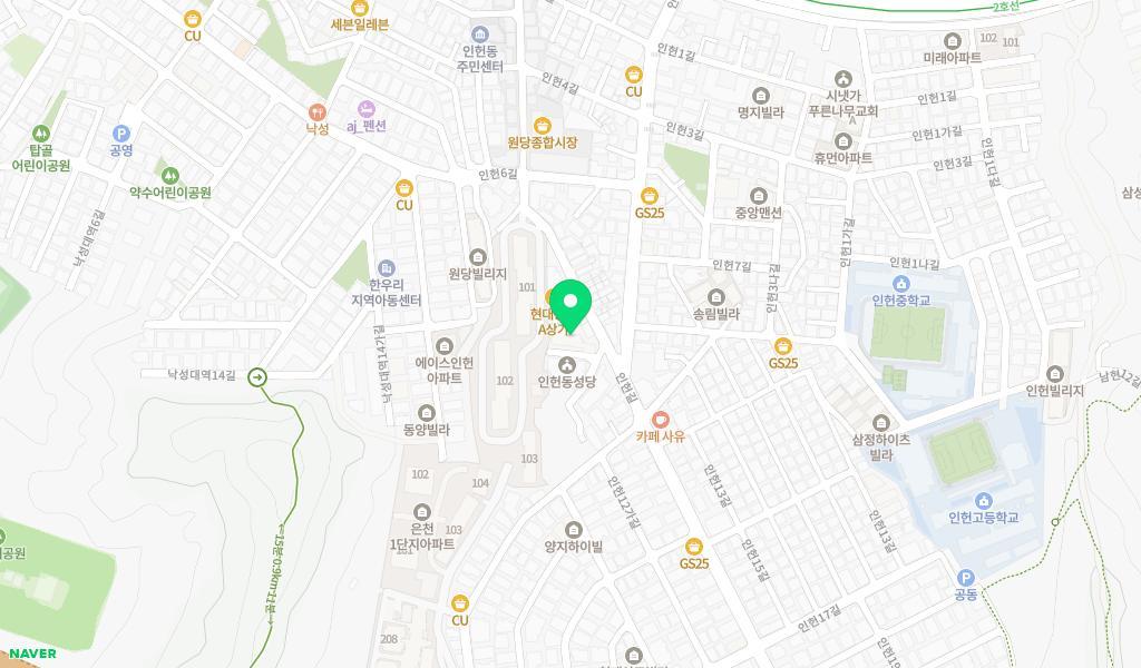 구립토마토어린이집 위치 지도