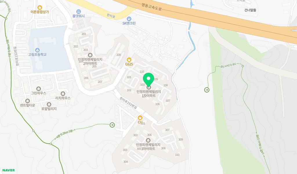 피렌체어린이집 위치 지도