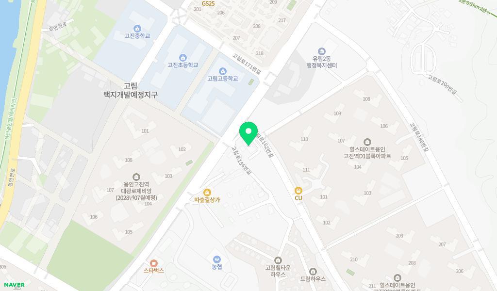사랑샘어린이집 위치 지도