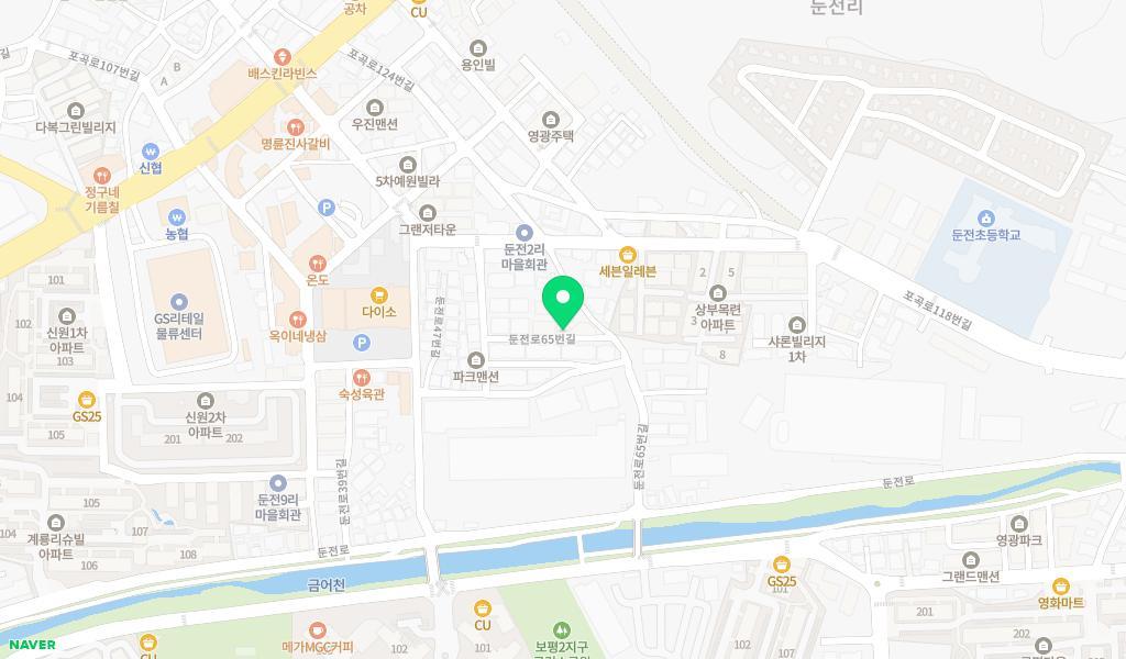 호크마어린이집 위치 지도