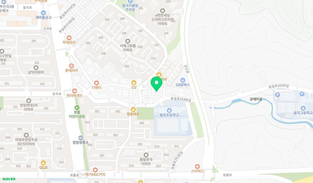 신동화나라어린이집 위치 지도