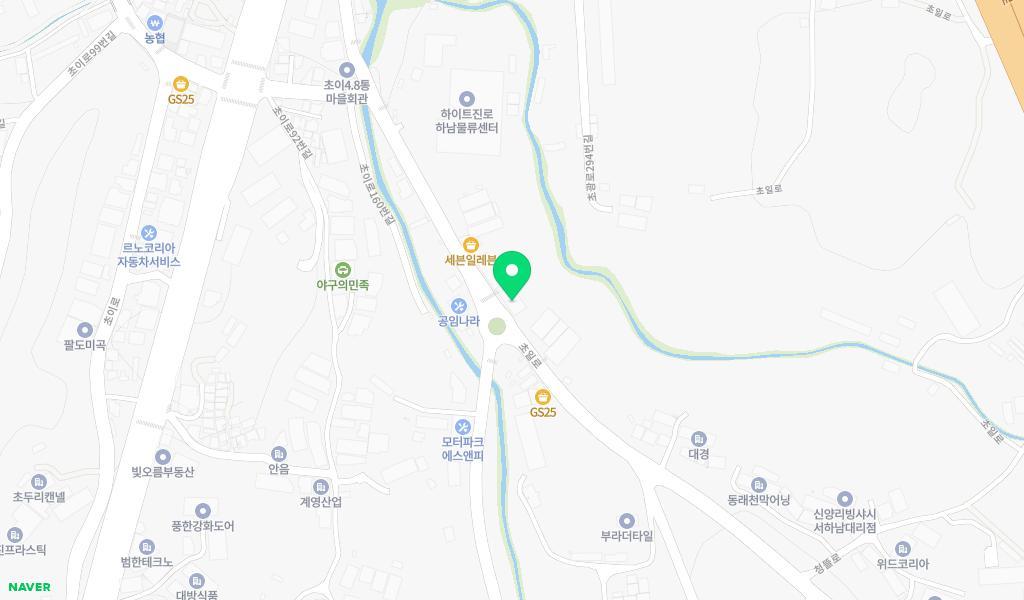 열린어린이집 위치 지도