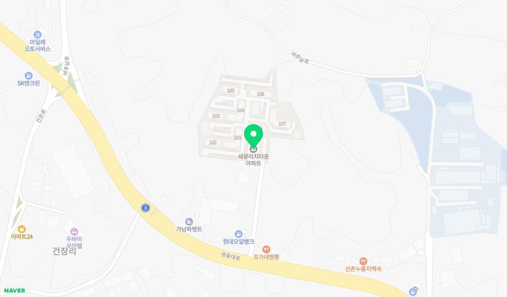 리치빌어린이집 위치 지도