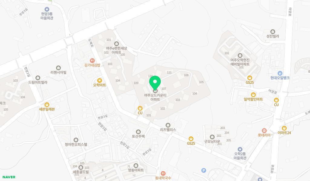 꽃누리어린이집 위치 지도