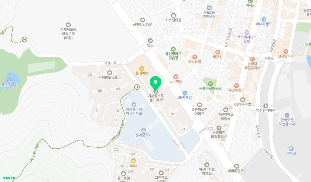 엘크루어린이집 위치 지도