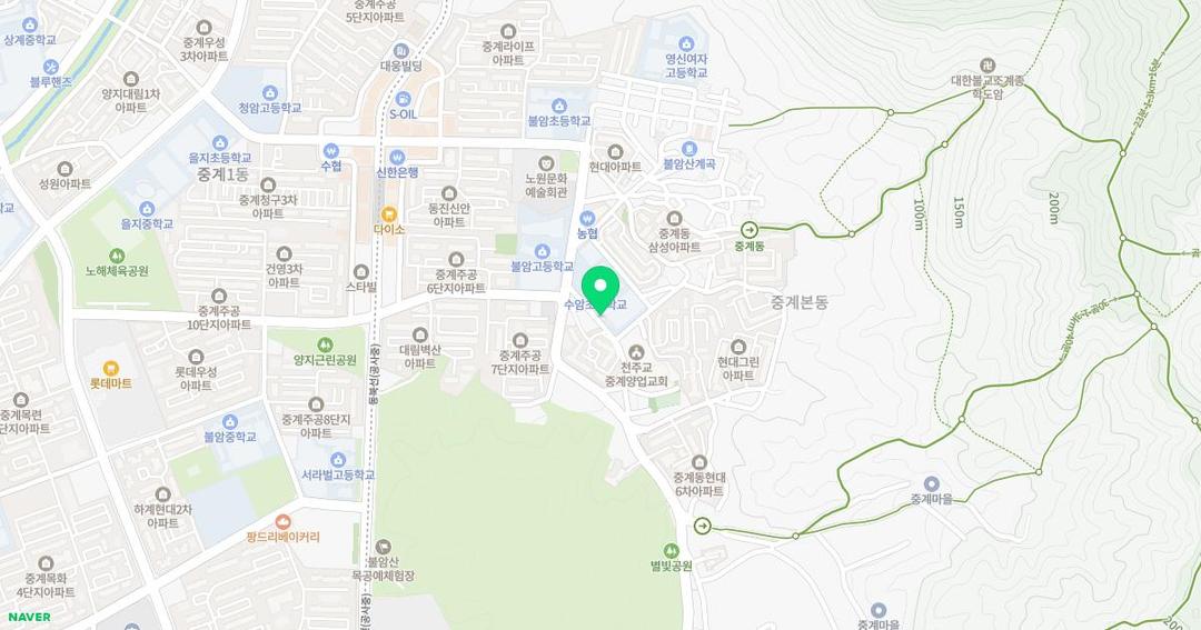서울수암초등학교병설유치원 위치 지도