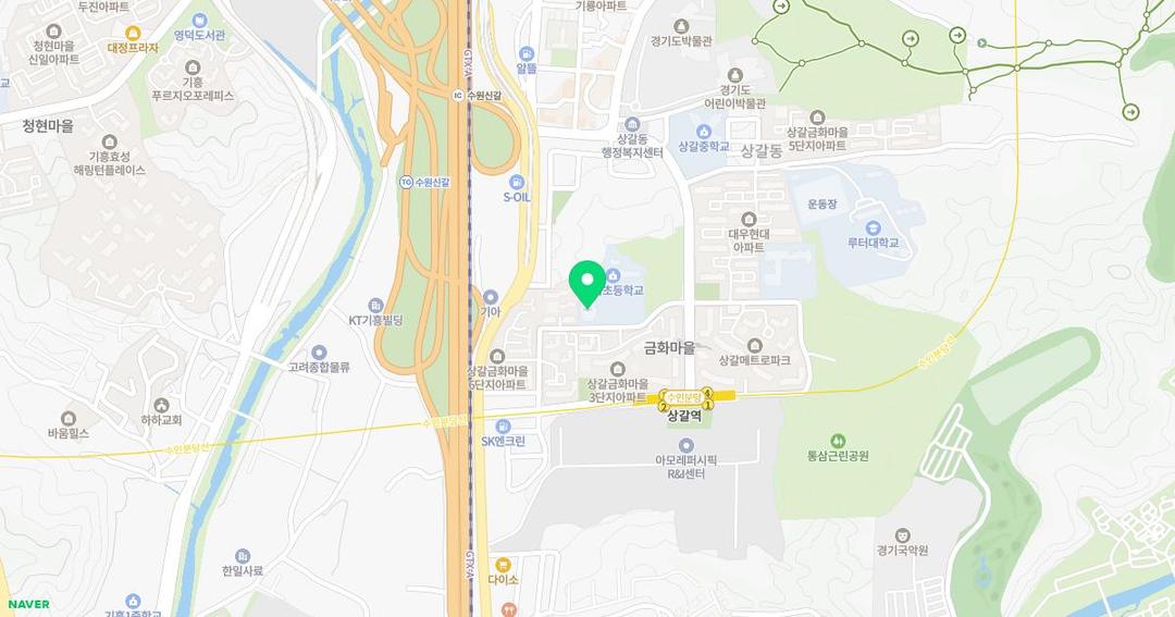 보라초등학교병설유치원 위치 지도